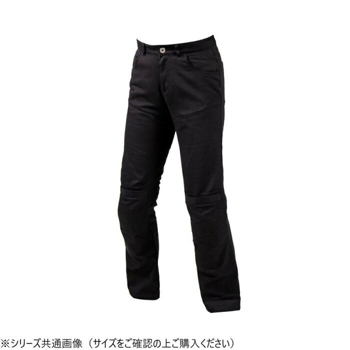 キャンバスパンツ ストレート ブラック Sサイズ CEプロテクター付 南海部品