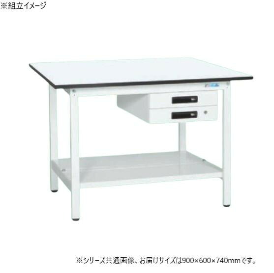 やり方台 軽さ 押し入れ 2段付 中板付 900×600 抗菌ペンキ塗り 白