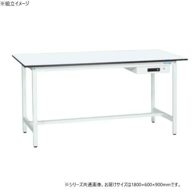 軽さ立やり方台 1800×600粍 押し入れ付 抗菌メラミン天板 精神的な統合式