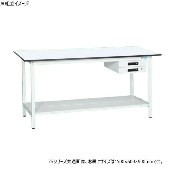 軽さ立進め方台 1500×600粍 押し込み付 パール白いこと 牢固たる 精神的な統合式