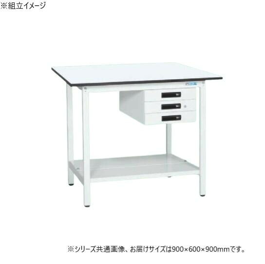 軽さ立やり方台 押し入れ3段付 900×600粍 抗菌ペンキ塗り 日本製