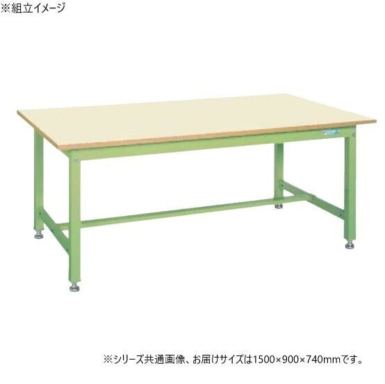 進め方台KT印字機 1500×900粍 メラミン天板 抗菌 高耐荷重 象牙色 日本製