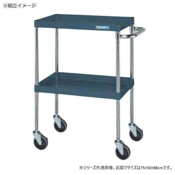 ツールワゴン 中量タイプ ダークグレー 静音キャスター 組立簡単 日本製