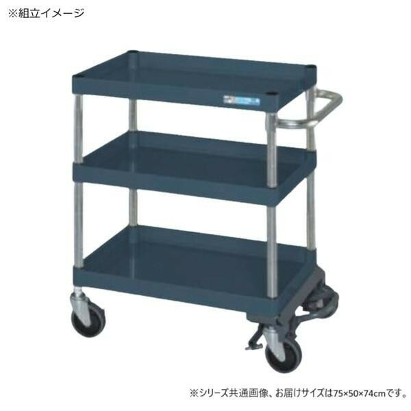 手押し車 フットブレーキ付 うす暗い薄墨色 スチール写真 キャスター 3段 精神的な統合 皿型