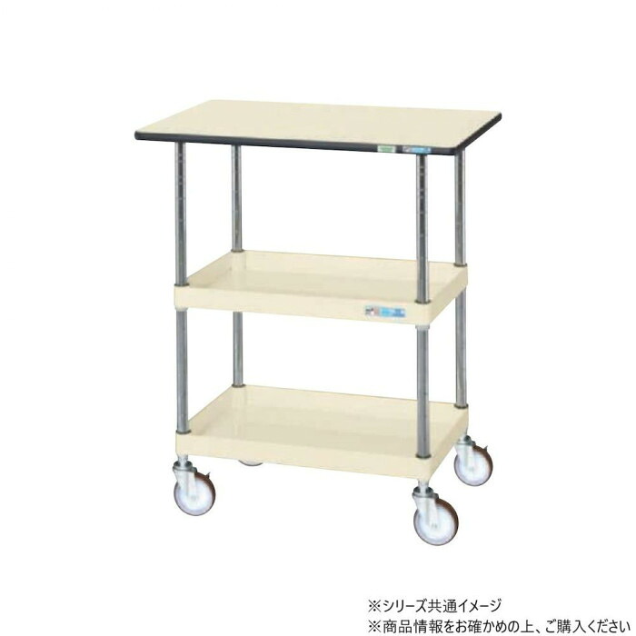 やり方手押し車 中量 900×600×760粍 天板付 150kg キャスター
