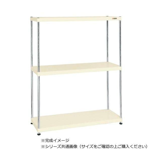 CSパールラック 3段 アイボリー 1200×450×1500mm 耐荷重75kg/段 日本製 42,042円