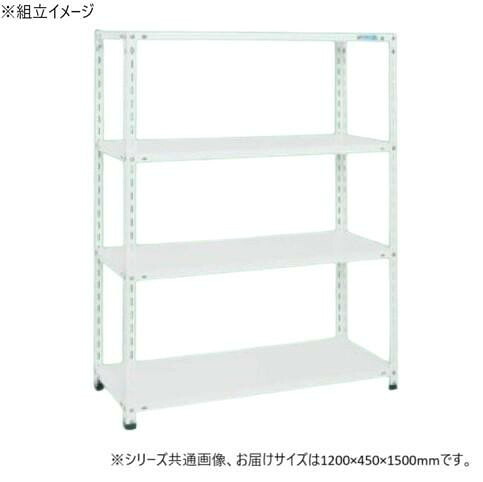 スチール写真仕合わせ 4段 販売店仕合わせ 掛け目80kg/段 開放的型 白いこと