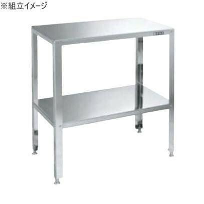 小型やり方台 ステンレス鋼製 750×450×800粍 牢固たる 雄捩子受け答え 日本製