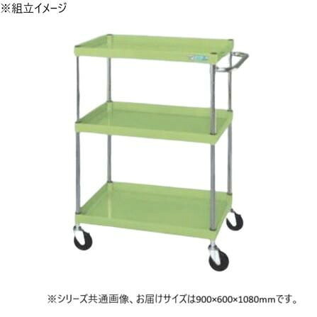 中量ワゴン 3段 キャスター付き 静音 耐荷重150kg 組立簡単 日本製