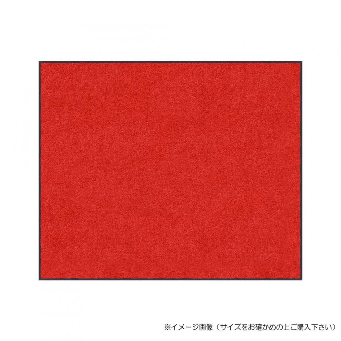 部屋の入り口引っ敷き 90×150珊 赤いこと 標準尺度引っ敷きS 室外 屋内