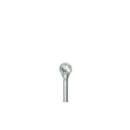 超硬回転ヤスリ 6.4mm 軸径3mm ダイヤカット目 金属加工 研磨
