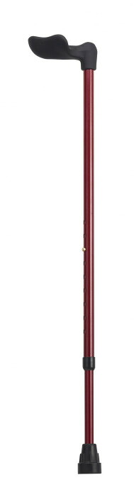 伸縮杖 押し手用 FG-1 幅ひろい手持ち部分 9度合い調節する 耐荷重130kg ＦＲＧ製