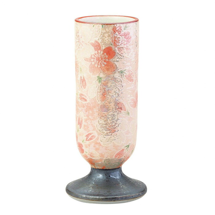 五完全無欠さ 祈愛 有田焼 雅桜 サクラ色 花立 灯立 香炉 茶湯器 仏器 仕掛ける