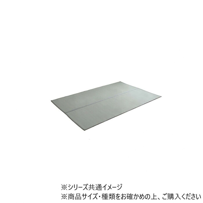 ござ 8畳 348×352珊 薄墨色 リヴァーシブル ポリプロピレン製 水洗いする可 日本製
