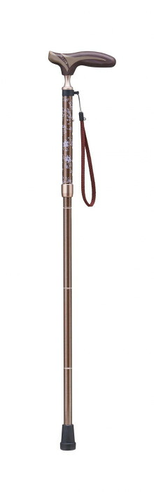 折りたたみ杖 74-84cm 抗菌シリーズ 長さ調節 5段階 ストラップ ホルダー付 6,006円