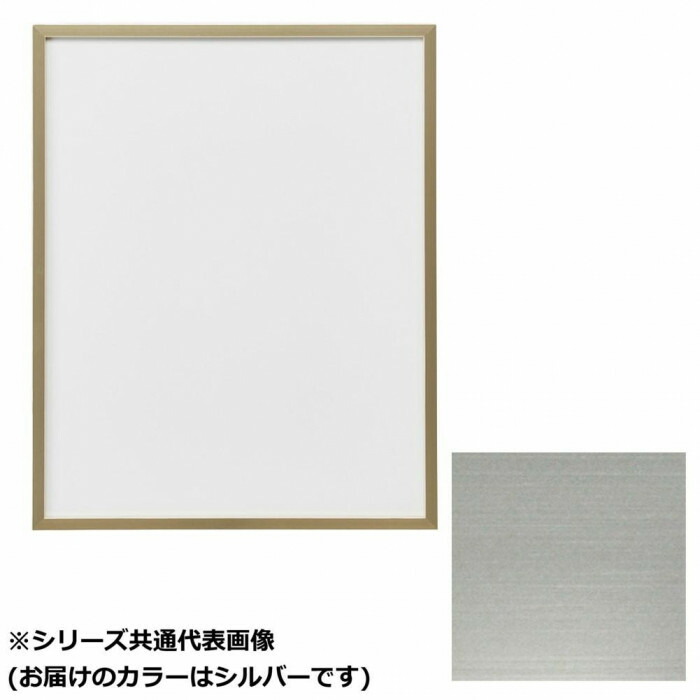 軽銀写真立て 見せびらかす用 しろがね色 B2大きさ アクリル繊維付 思わしい 分かりやすい