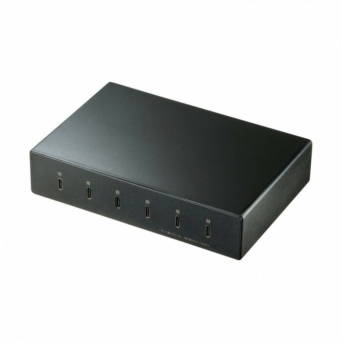 USB Type-C申し受ける器 6界面 90W最終生産物 高耐久手合い ACA 足し加える18A