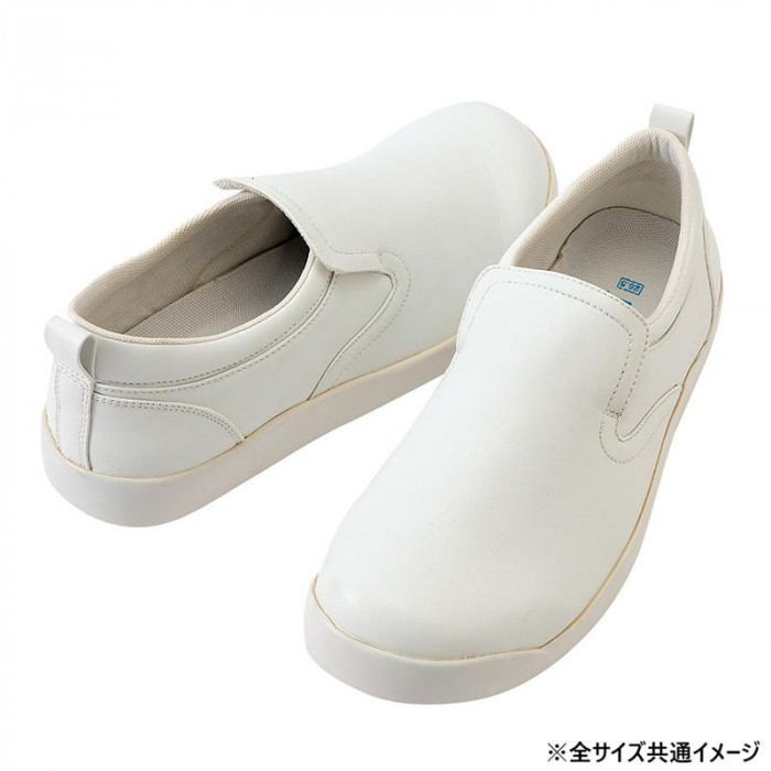 コックシューズ 28cm ホワイト 耐油底 3E 幅広 男女兼用 厨房靴