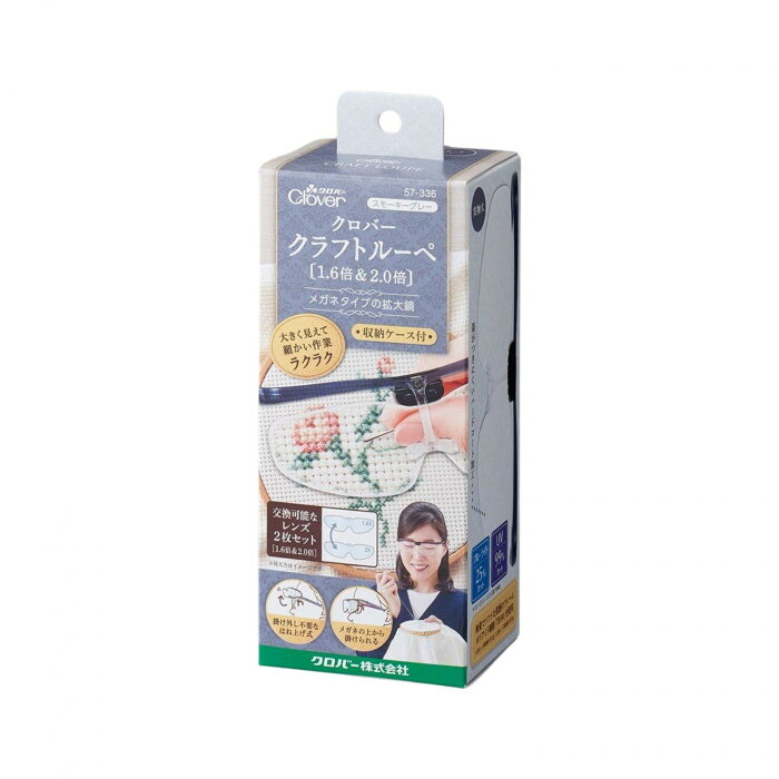 手工芸品ルーペ 1.6倍 2.0倍 眼鏡手合い 虫眼鏡 踊躍上がり式 手芸・クラフト・生地-道具・キット-日用品雑貨・文房具・手芸