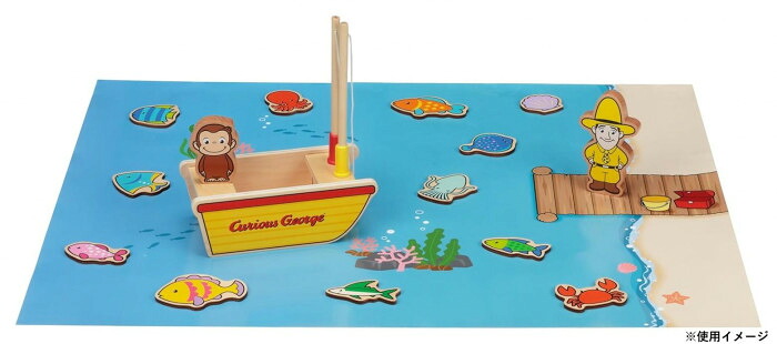 さかなつりセット 知育玩具 木製 釣り遊び ゲーム 磁石 おもちゃ 3歳以上
