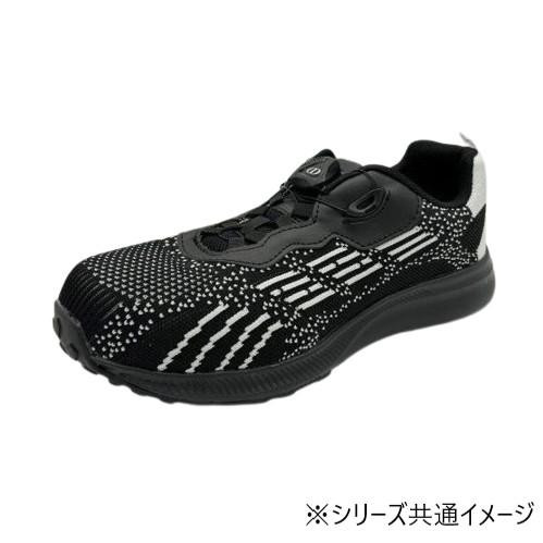 ジーデージャパン　作業靴・安全靴　GD-510ブラック 25cm