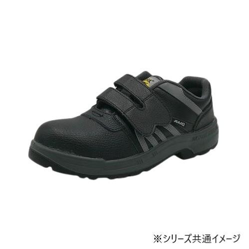 安全靴 静電作業靴 帯電防止 30.0cm 樹脂先芯 4E マジック ブラック