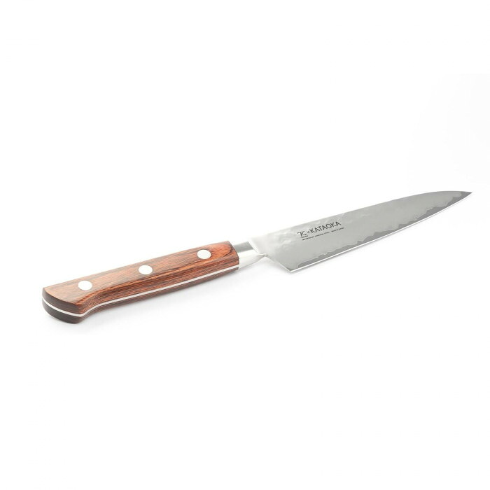 ペティナイフ 12cm モリブデンバナジウム鋼 切れ味自慢 割込 包丁