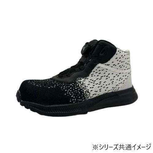 ジーデージャパン　作業靴・安全靴 GD-520ホワイトブラック 27cm