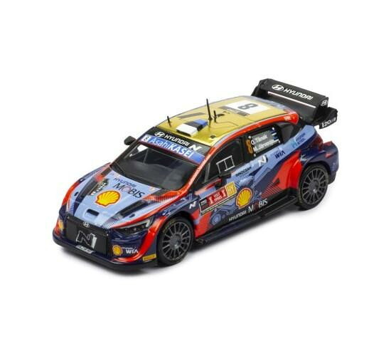 ミニカー 1/43スケール ヒョンデ i20 22イープルラリー 優勝車