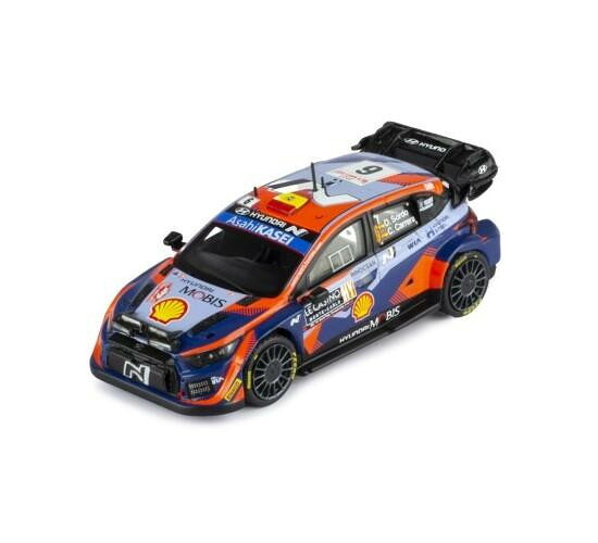 ミニカー 1/43 ヒョンデ i20 N ラリー1 23モンテカルロ 模型 ダイキャスト