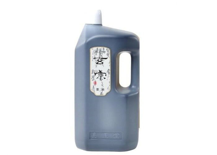 墨液 作品用 紫紺系 純黒 2L 合成糊剤 低温粘度変化 少ない 液体墨