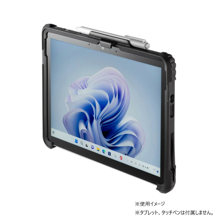 サンワサプライ Surface Go 1～4用耐衝撃ケース PDA-SF11BK