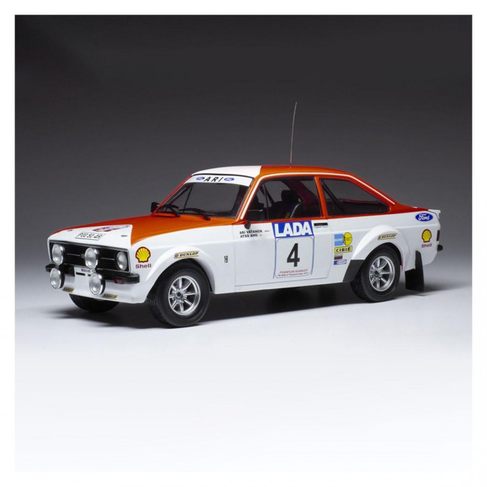 モデルカー 1/18 フォード エスコート MK 1000湖ラリー ダイキャスト 1977