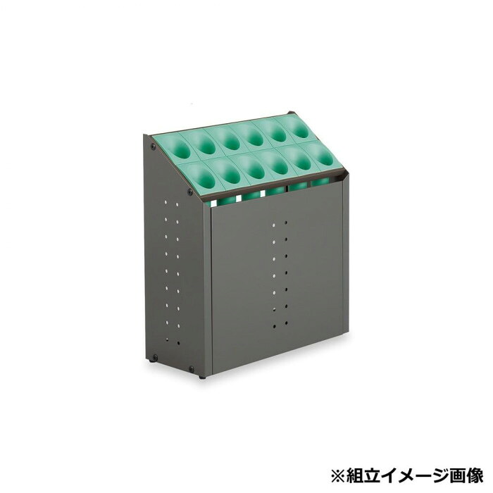 傘立て ひな型性に優れた12本納める用の緑であること色つや傘照明ランプ C12