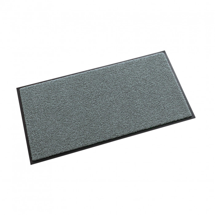 玄関マット ニュートレビアン 450×750mm 灰 抗菌 床保護