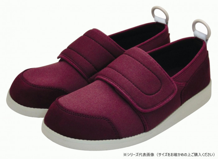 すたこらさんソフト 05ワイド ワイン 23.0-23.5cm 介護靴