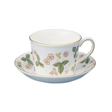 紅茶優勝杯＆平円盤 ワイルドストロベリー 200ml ボーンチャイナ 連合王国