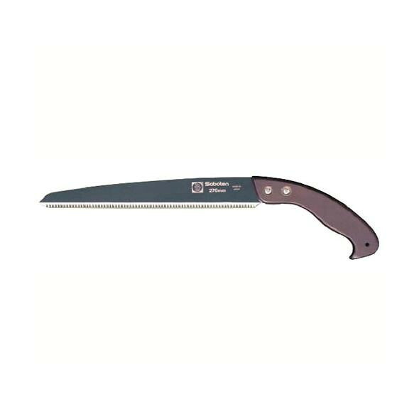 替刃式竹挽鋸 270mm フッ素樹脂加工 木柄 木製収納ケース付き サボテン