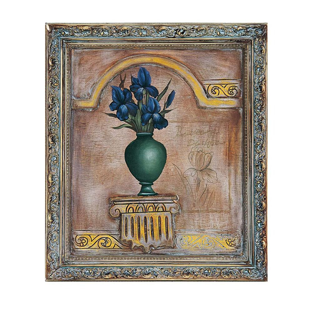 壁掛け絵画 アンティーク風 アートピクチャー 65×75cm インテリア
