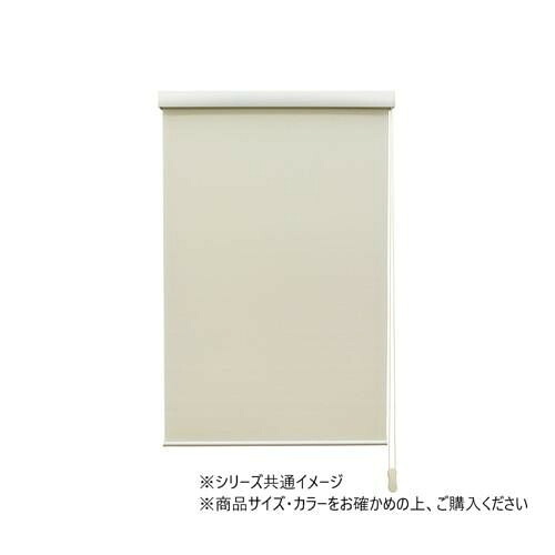 ロールスクリーン 1級遮光 ボックスタイプ 遮光ベージュ 135×220cm