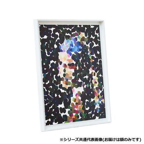 仮縁 アルミフレーム F15サイズ ホワイト 額縁 展覧会 公募展用