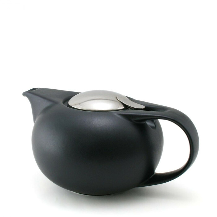 ティーポット 800ml サターンR ノーブルブラック カフェ用 日本製