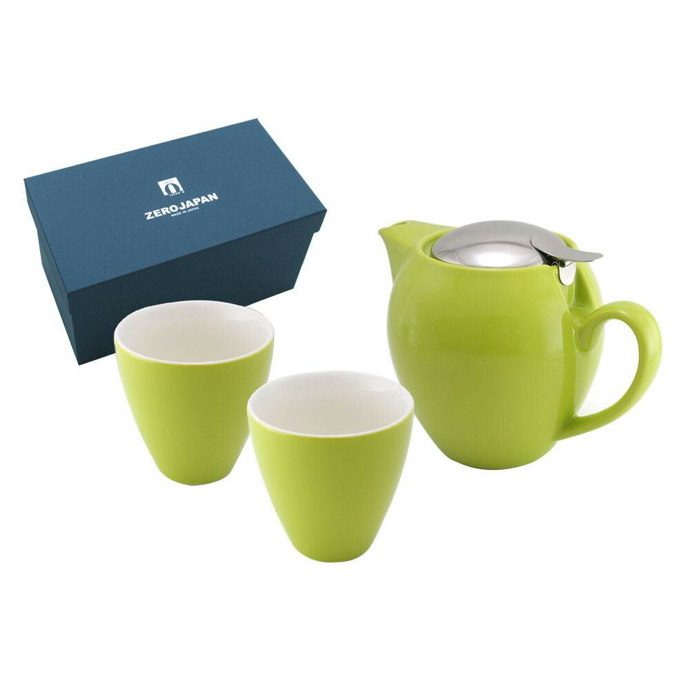 ティーセット ポット カップ 2客 煎茶 陶器製 日本製 ギフト ティータイム