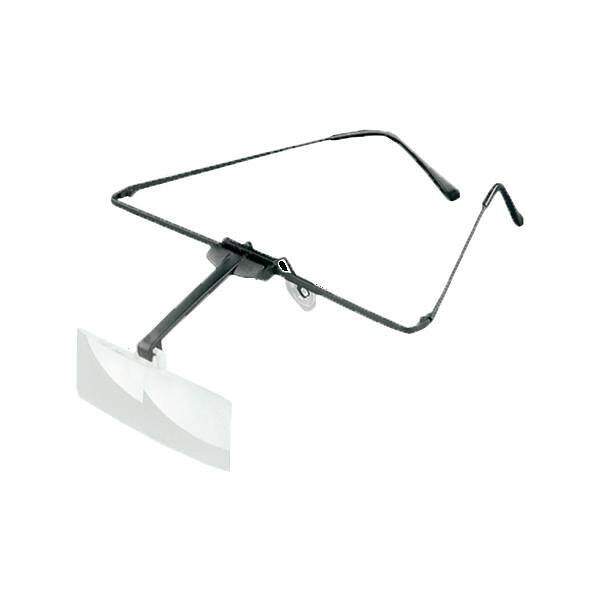 御役目用ルーペ 2.0倍 メガネ型 ひな形印字機 向こう見ず 虫眼鏡 読みもの 手芸 介護