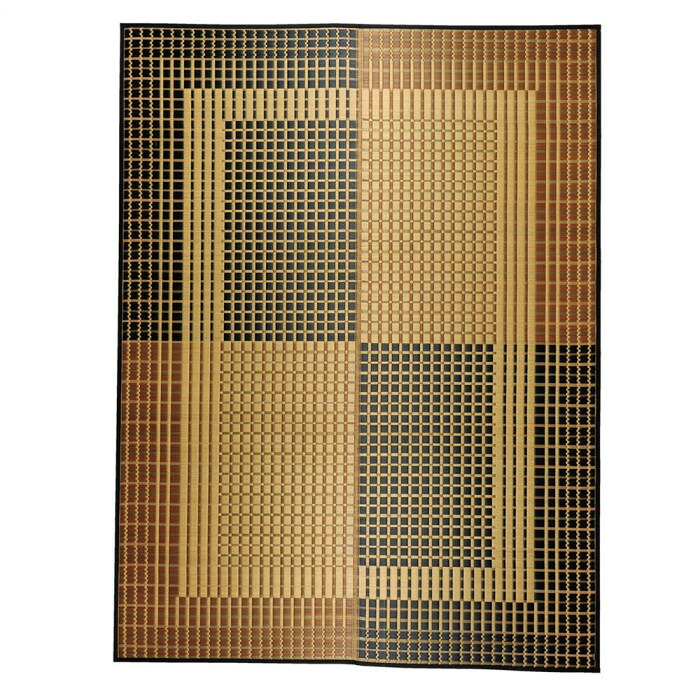 国産い草ラグ 右京 191×250cm ベージュ 日本製 センターラグ 高級感