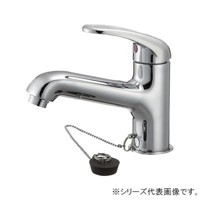 シングル洗面混合栓 シングルレバー ワンホール 泡沫吐水 操作簡単 洗面所用 蛇口 日本製