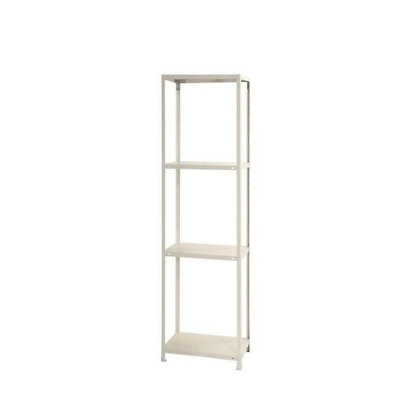 スマートラック 4段 ホワイト 荷重40kg 幅45cm 奥行30cm 日本製