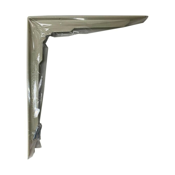 カウンターブラケット 300×350mm アイボリー スチール製 耐荷重130kg
