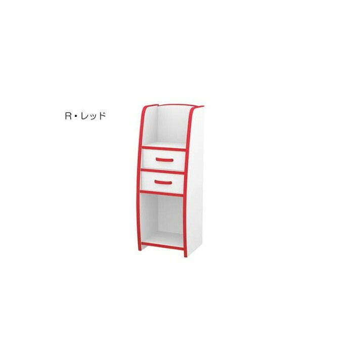 知育家具 EVAキッズシリーズ ランドセルラック KRJ-33H　R・レッド
