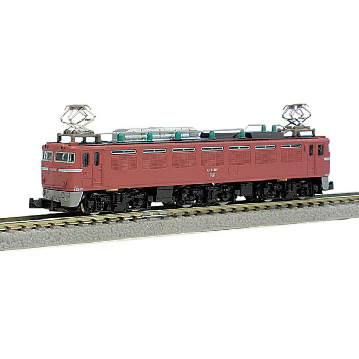 電気機関車 模型 1/220スケール 国鉄 EF81形 一般色 鉄道模型 車両